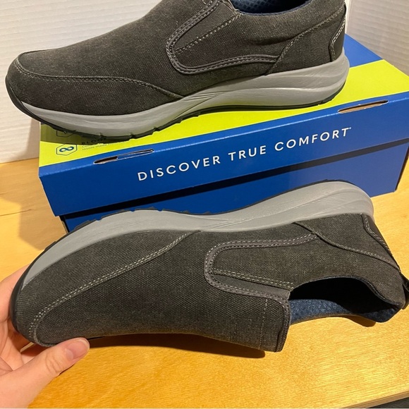Men's NEW Nunn Bush Excursion Canvas Slip On Shoes Water-Resistant 10.5 Wide - Picture 5 of 9